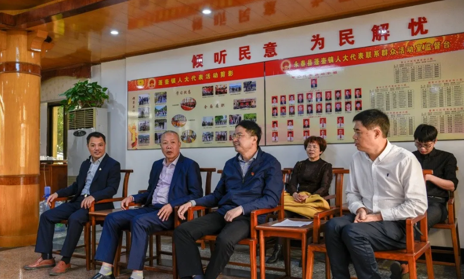 蓬壶镇开展人大代表议政日活动